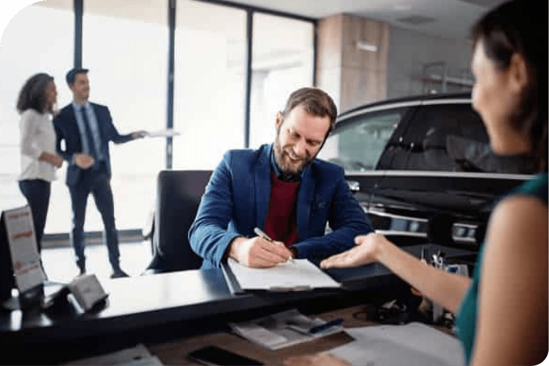 Signature d'un accord de cession de garage automobile
