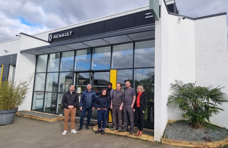 Garage Renault Morlais — transmission accompagnée par Vente-Garage